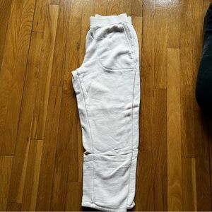 Cozy Madewell White Sweatpants - Small